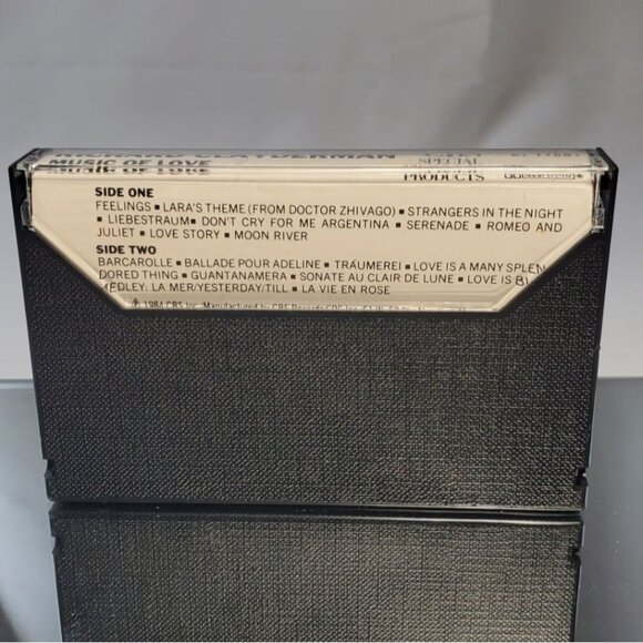 Richard Clayderman Music Of Love Cassette Tape - Picture 2 of 3